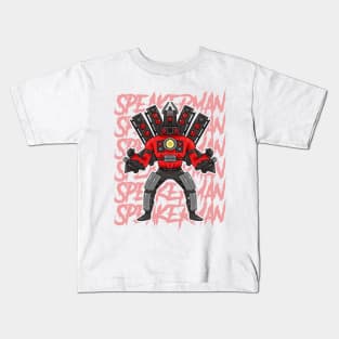 SPEAKERMAN SKIBIDI TOILET Kids T-Shirt